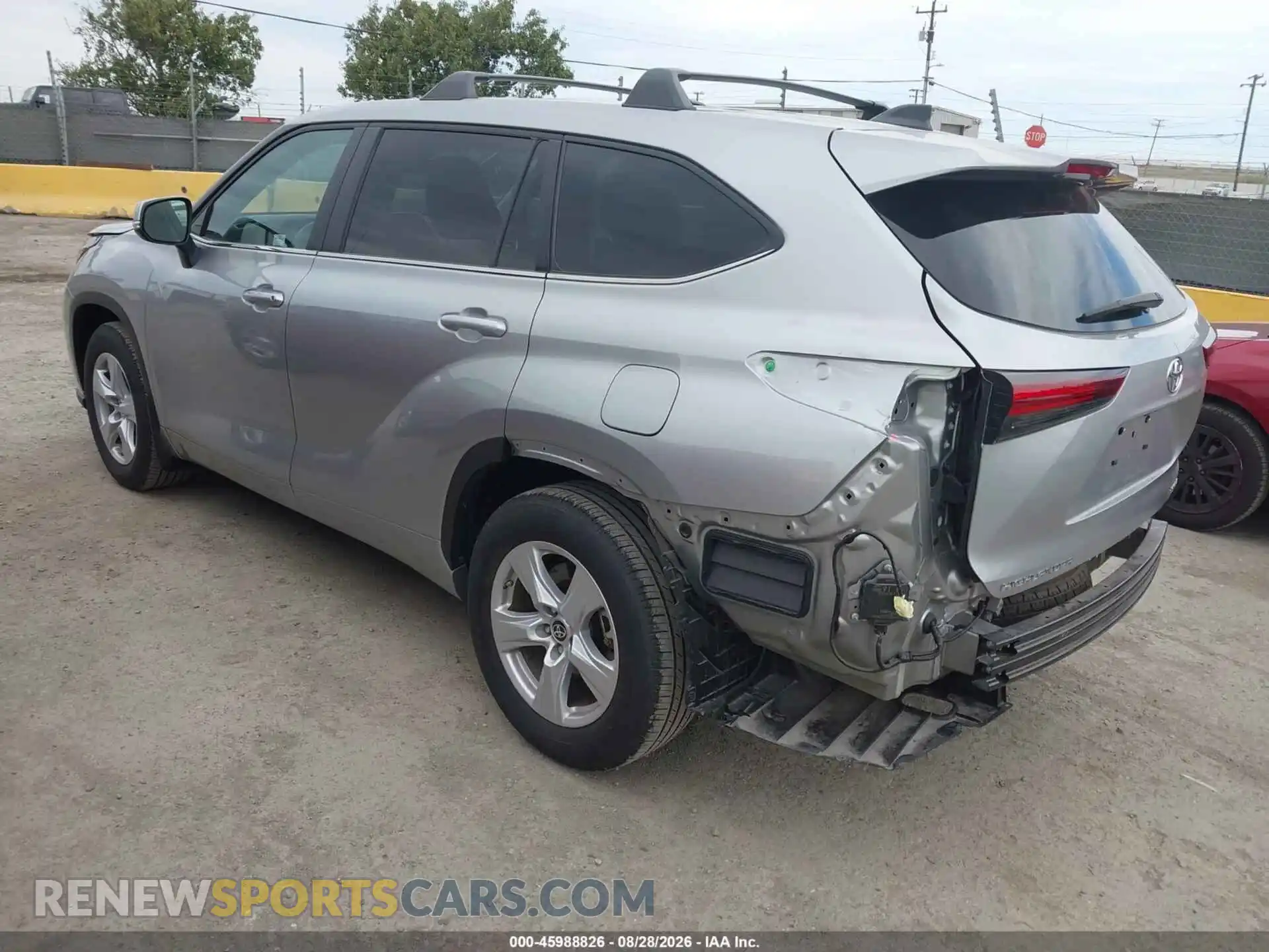 3 fotografías del automóvil dañado 5TDKDRBH7RS571743 TOYOTA HIGHLANDER 2024