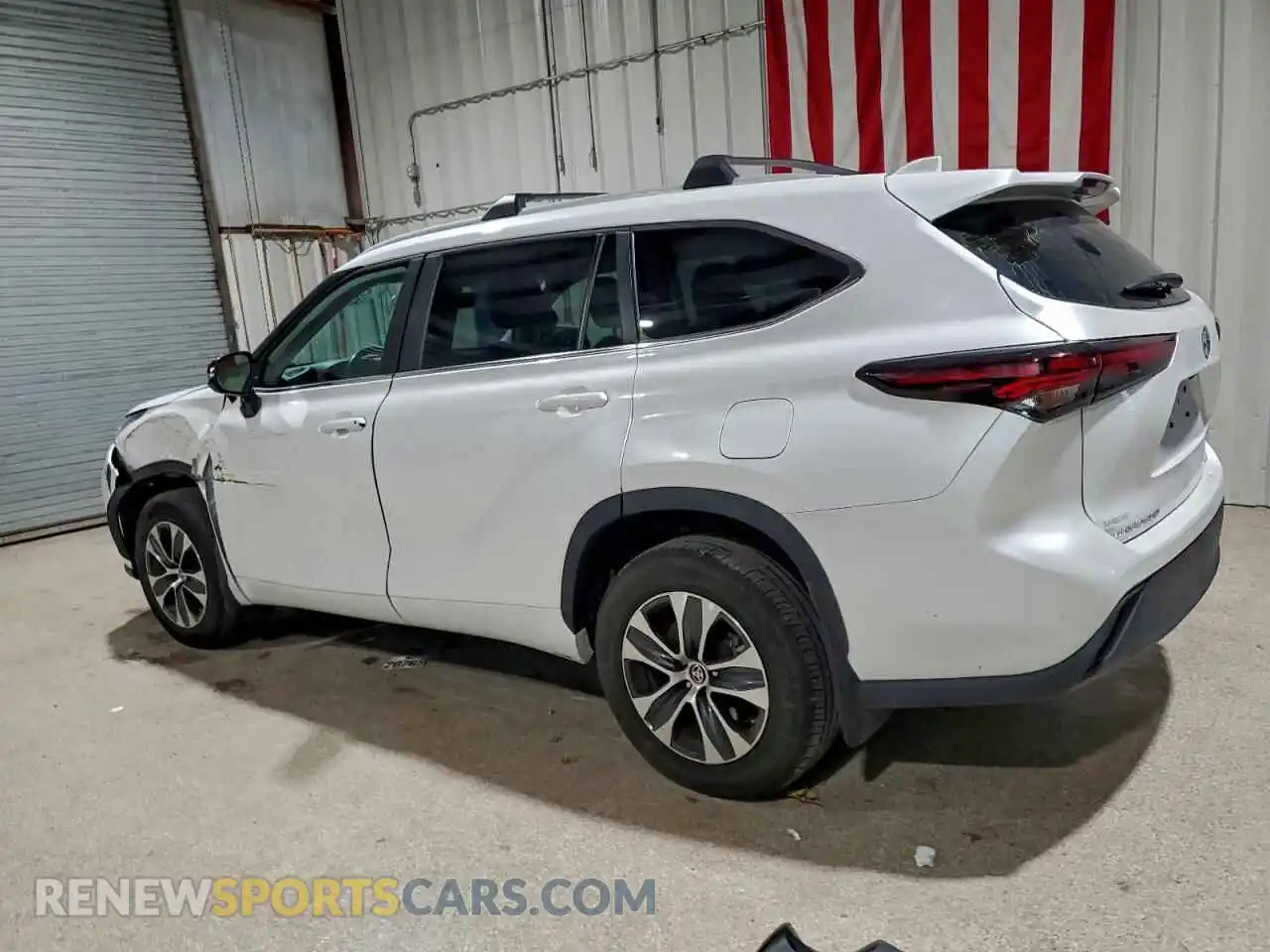 2 fotografías del automóvil dañado 5TDKDRBH9RS543426 TOYOTA HIGHLANDER 2024