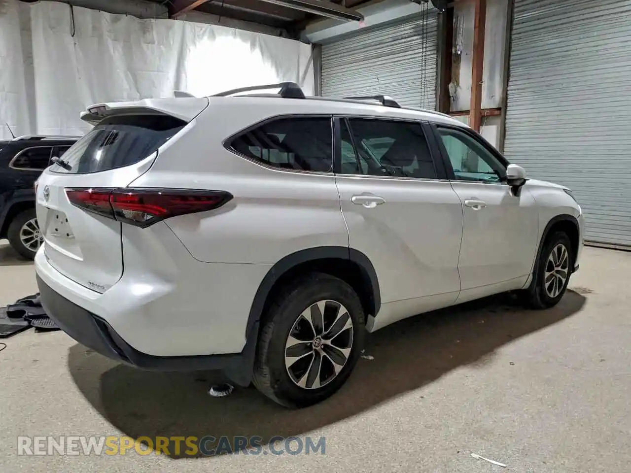 3 fotografías del automóvil dañado 5TDKDRBH9RS543426 TOYOTA HIGHLANDER 2024