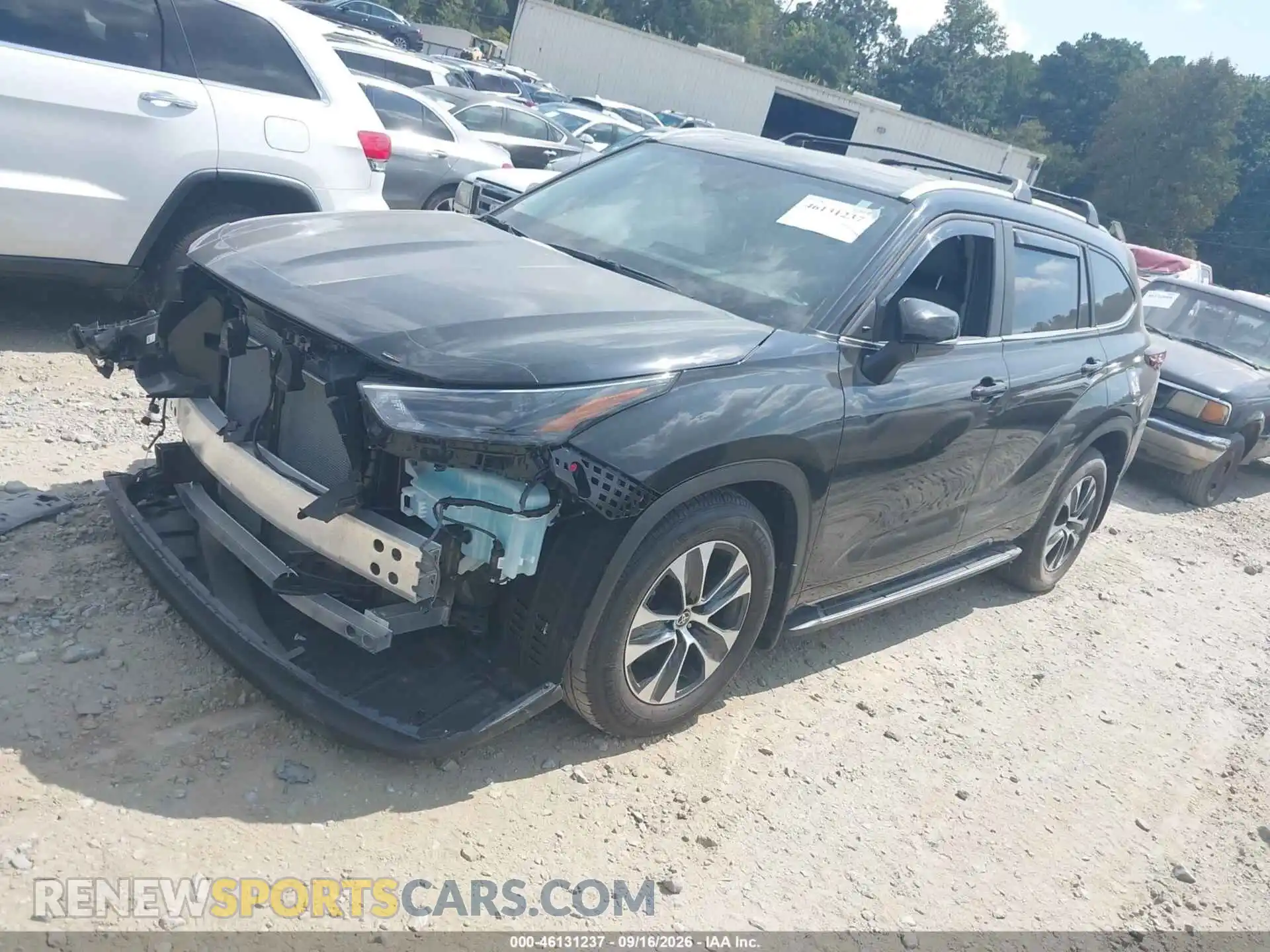 2 Photograph of a damaged car 5TDKDRBHXTS603978 TOYOTA HIGHLANDER 2026