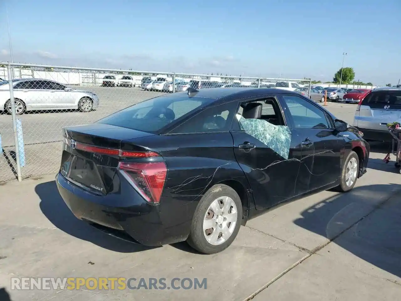 3 Фотография поврежденного автомобиля JTDBVRBD0KA006439 TOYOTA MIRAI 2019