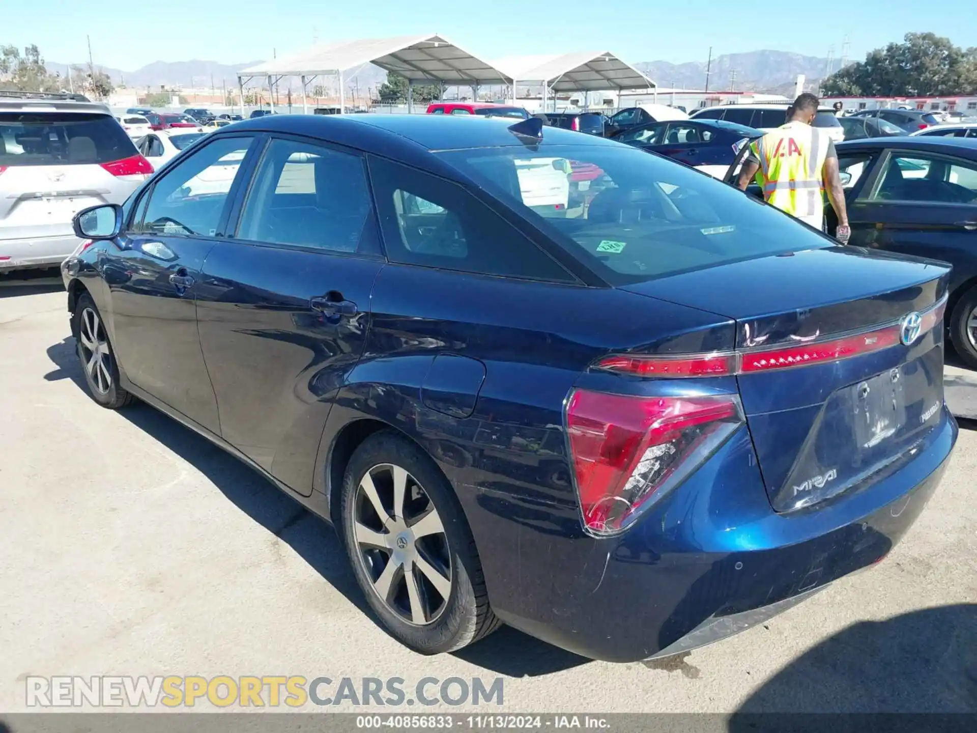 3 Фотография поврежденного автомобиля JTDBVRBD2KA006149 TOYOTA MIRAI 2019