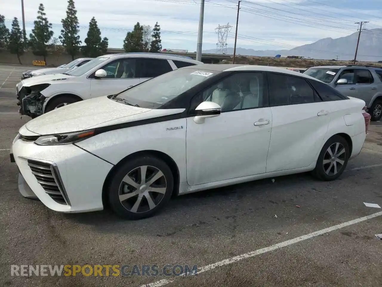 1 Фотография поврежденного автомобиля JTDBVRBD4KA005939 TOYOTA MIRAI 2019