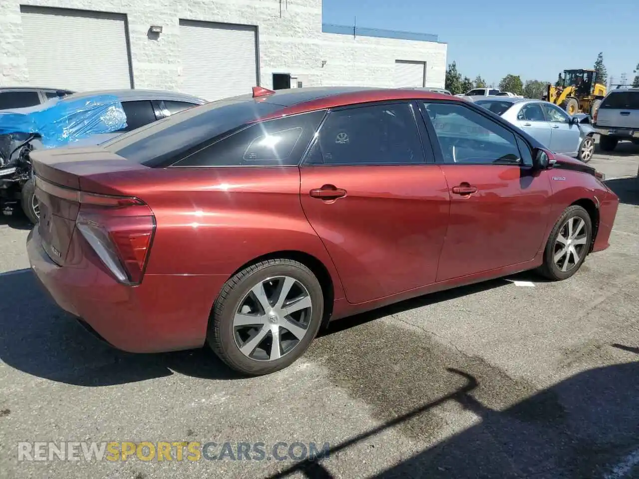 3 Фотография поврежденного автомобиля JTDBVRBD8KA006253 TOYOTA MIRAI 2019