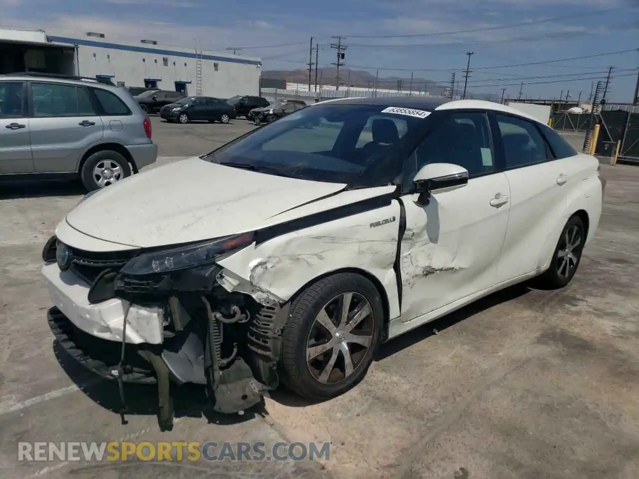 1 Фотография поврежденного автомобиля JTDBVRBD9KA007394 TOYOTA MIRAI 2019