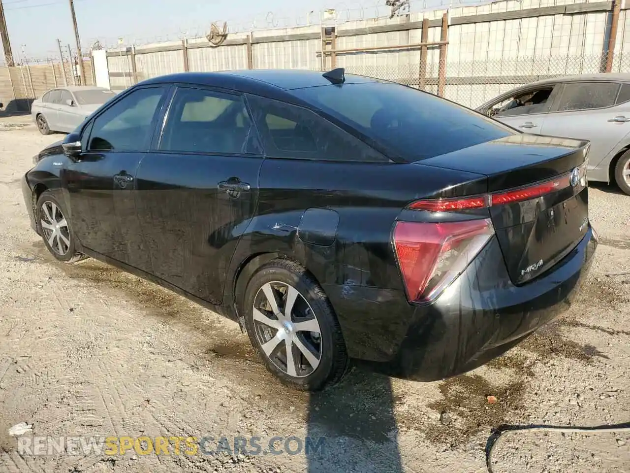 2 Photograph of a damaged car JTDBVRBD4LA008244 TOYOTA MIRAI 2020
