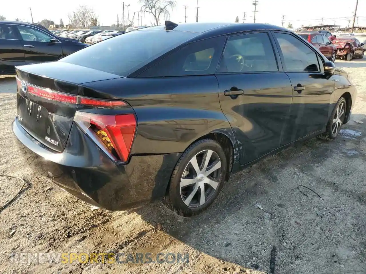 3 Photograph of a damaged car JTDBVRBD4LA008244 TOYOTA MIRAI 2020