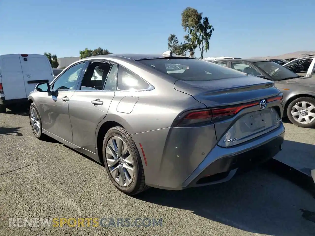 2 Photograph of a damaged car JTDAAAAA2MA001908 TOYOTA MIRAI 2021