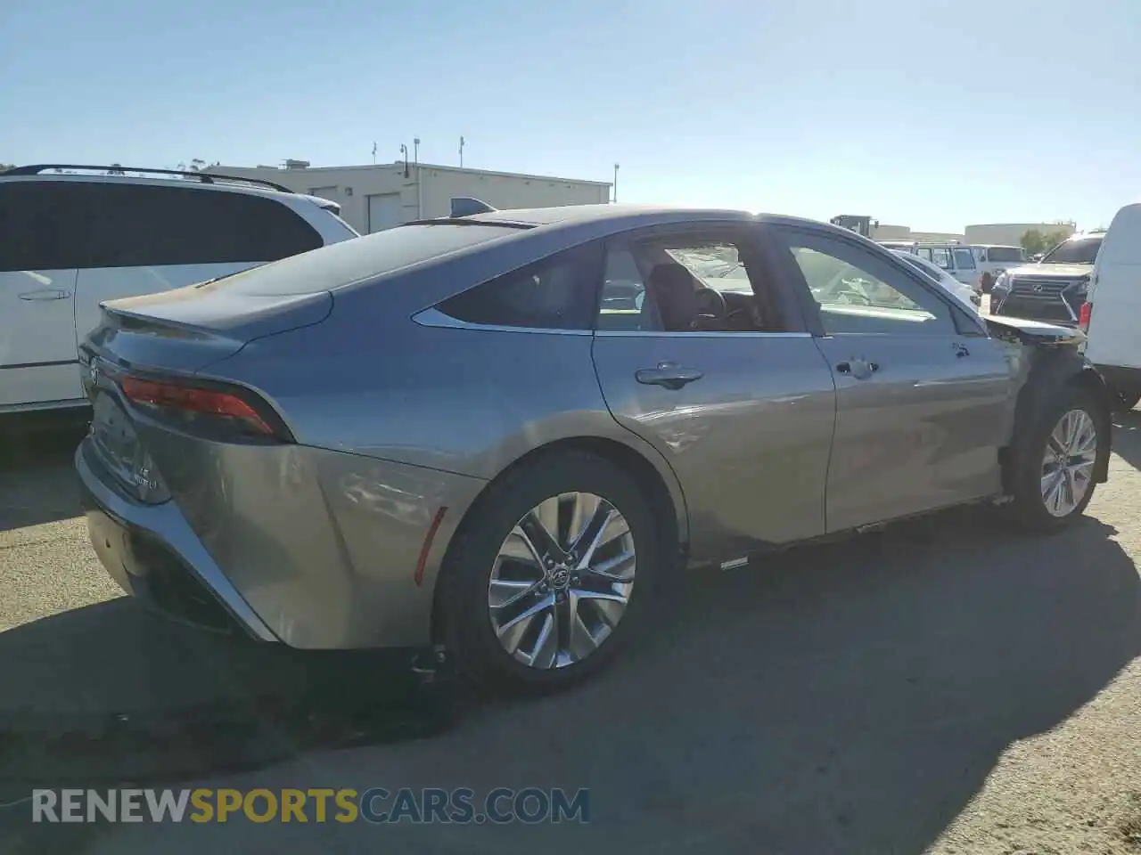 3 Photograph of a damaged car JTDAAAAA2MA001908 TOYOTA MIRAI 2021