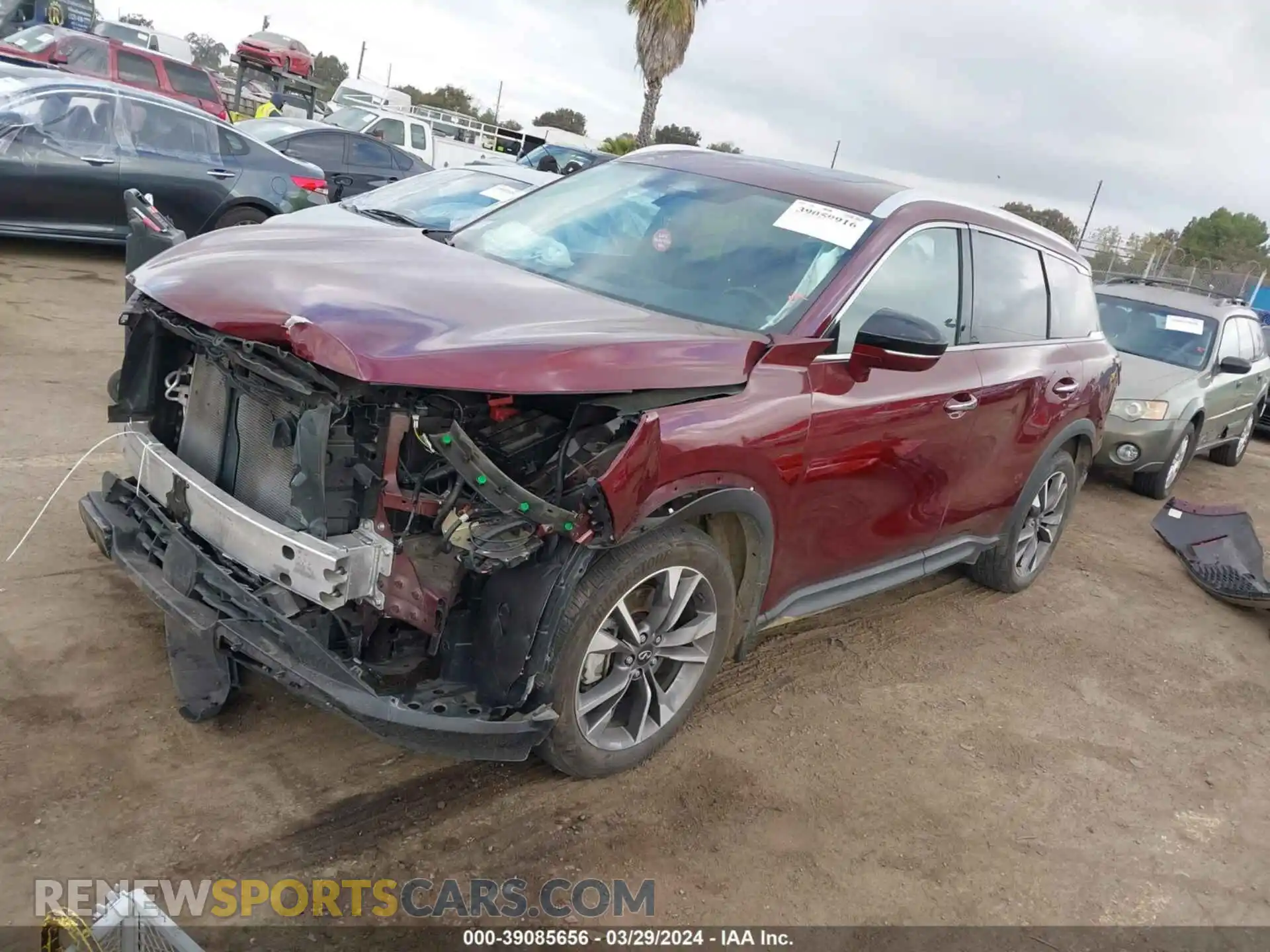 2 Photograph of a damaged car JTDAAAAAXMA003020 TOYOTA MIRAI 2021