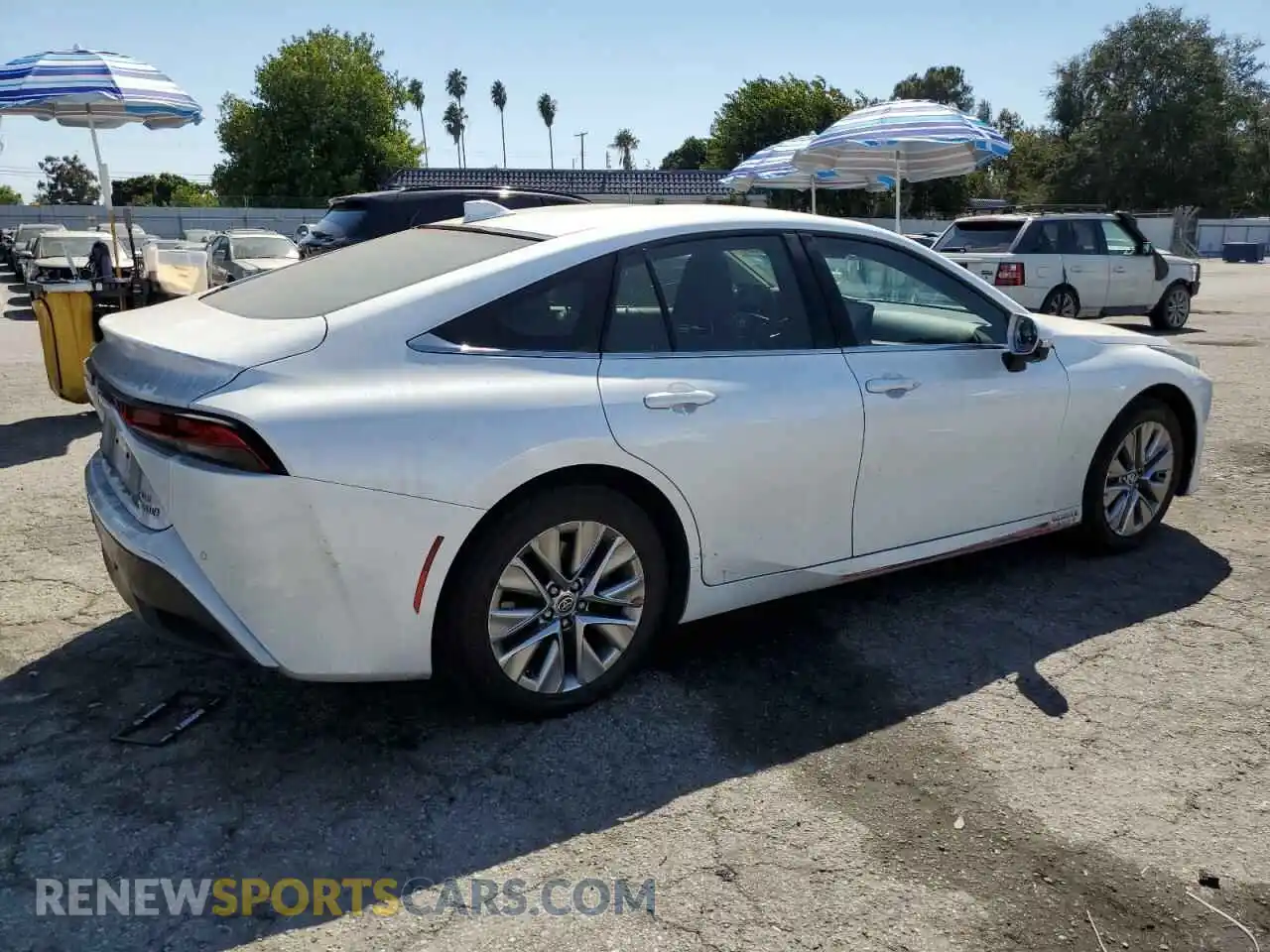 3 Фотография поврежденного автомобиля JTDAAAAAXPA010182 TOYOTA MIRAI 2023