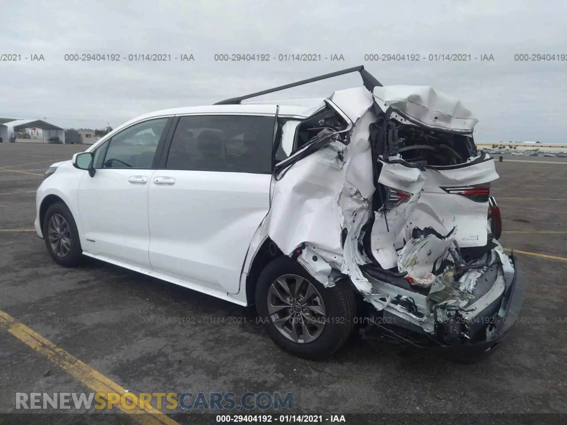 3 Photograph of a damaged car 5TDKRKEC3MS003961 TOYOTA OTHER 2021