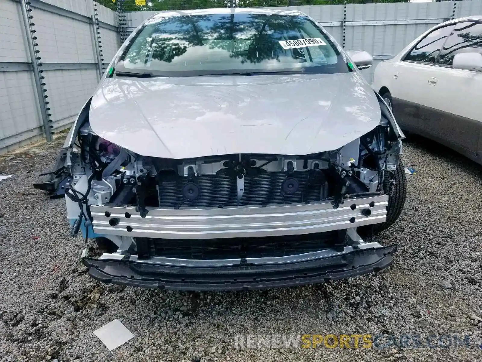 9 Photograph of a damaged car JTDKARFU0K3075447 TOYOTA PRIUS 2019
