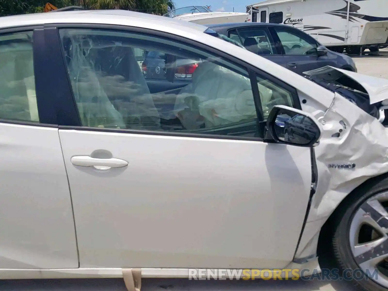 5 Photograph of a damaged car JTDKARFUXK3070692 TOYOTA PRIUS 2019
