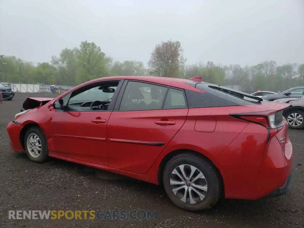 2 Photograph of a damaged car JTDL9RFU3K3008712 TOYOTA PRIUS 2019