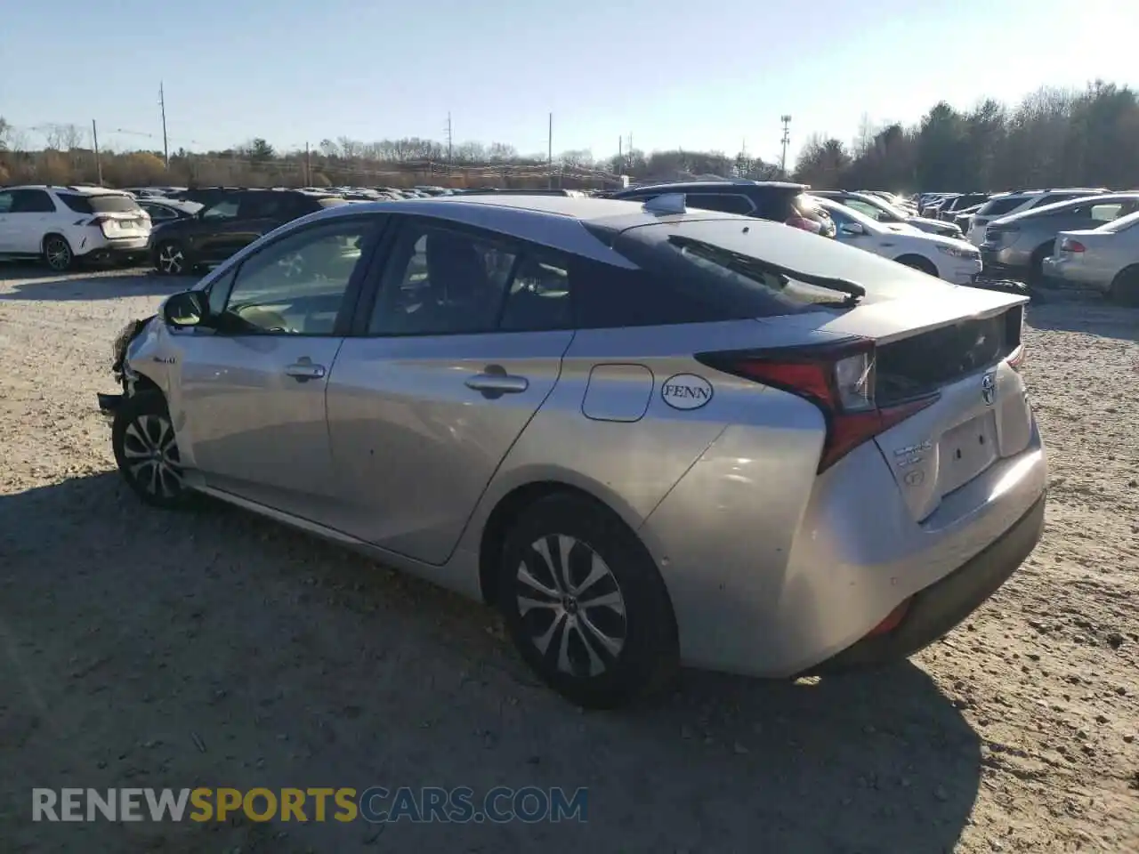 2 Photograph of a damaged car JTDL9RFU4K3011652 TOYOTA PRIUS 2019