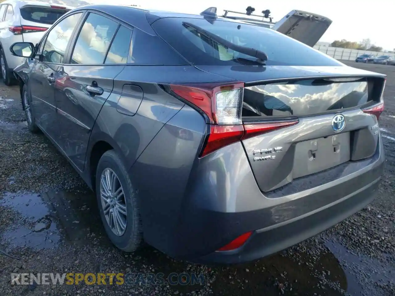 3 Photograph of a damaged car JTDL9RFU6K3000975 TOYOTA PRIUS 2019