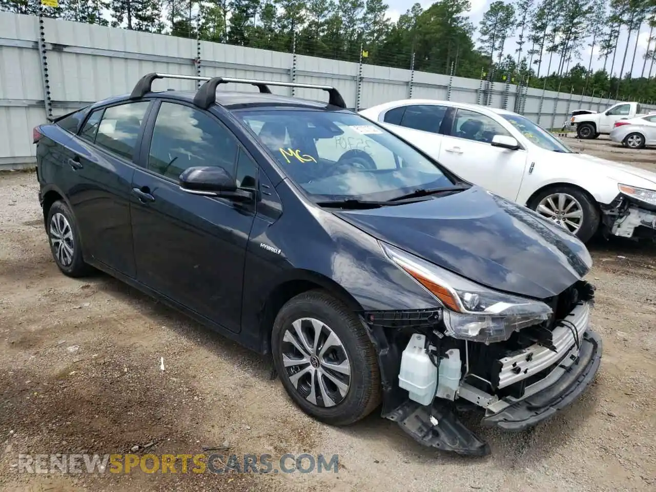 1 Photograph of a damaged car JTDL9RFU6K3012463 TOYOTA PRIUS 2019