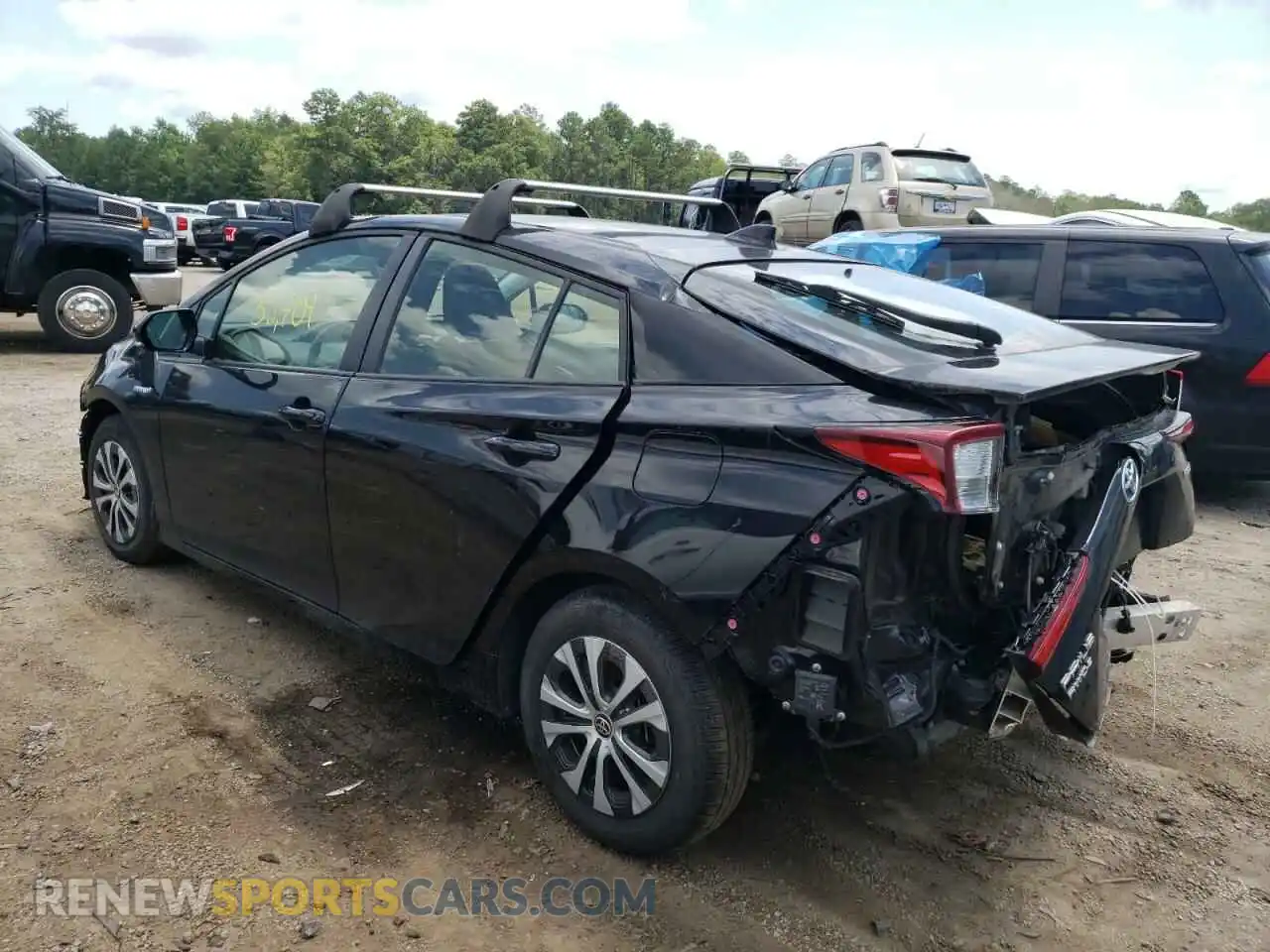 3 Photograph of a damaged car JTDL9RFU6K3012463 TOYOTA PRIUS 2019