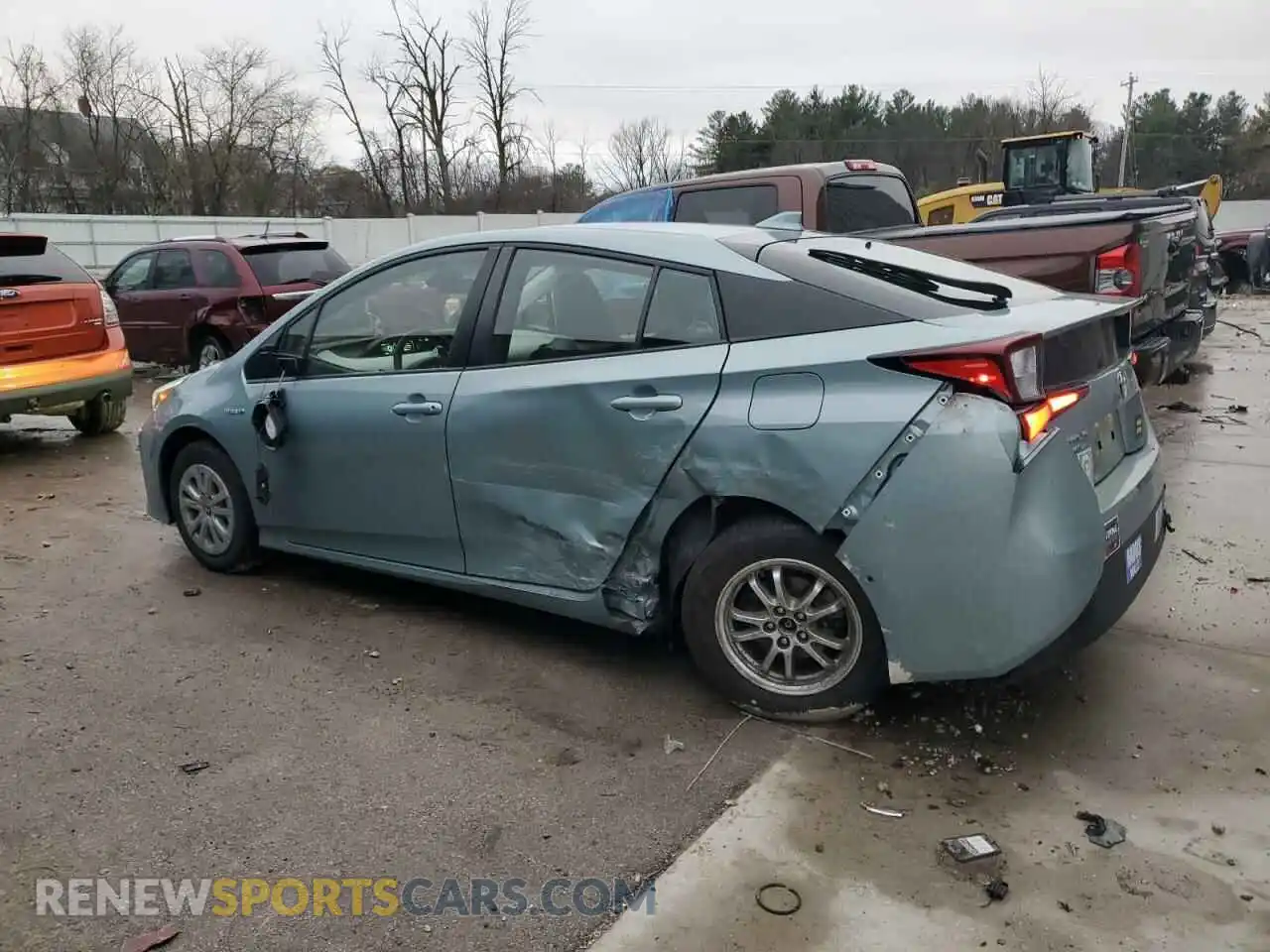 2 Photograph of a damaged car JTDL9RFU8K3010875 TOYOTA PRIUS 2019