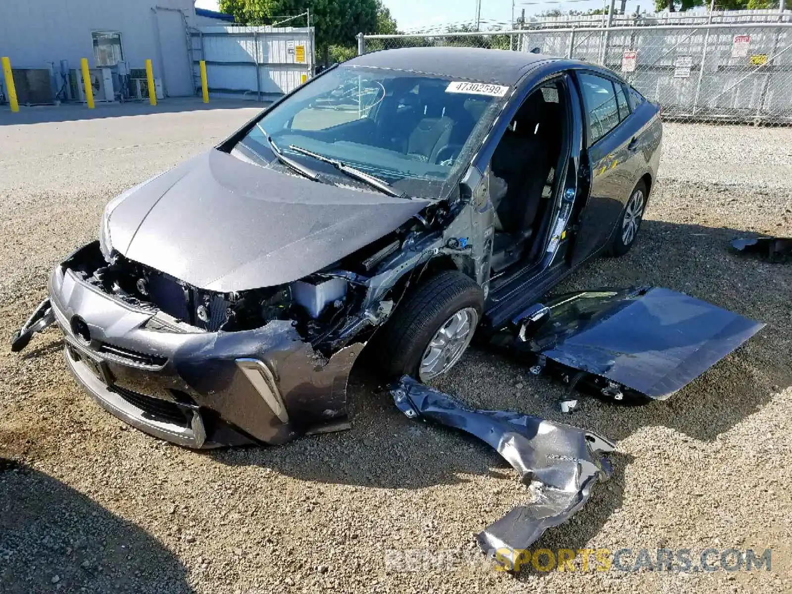 2 Photograph of a damaged car JTDL9RFU9K3002896 TOYOTA PRIUS 2019
