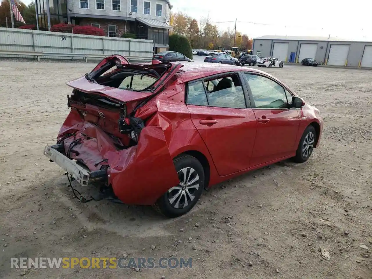 3 Photograph of a damaged car JTDL9RFUXK3012501 TOYOTA PRIUS 2019