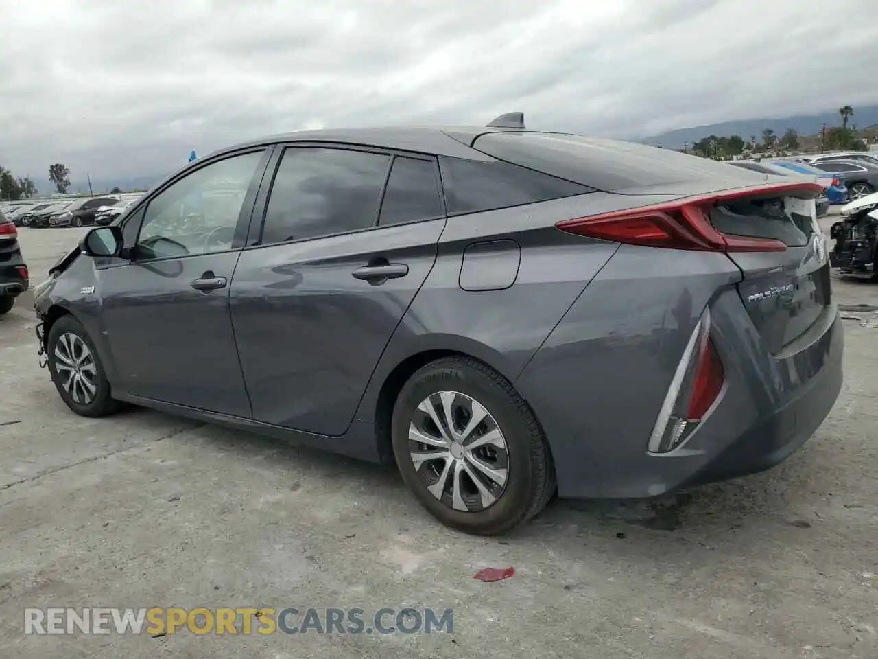 2 Photograph of a damaged car JTDKARFP2L3146286 TOYOTA PRIUS 2020