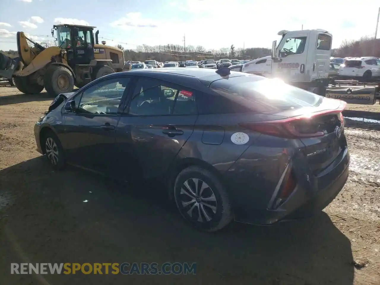 2 Photograph of a damaged car JTDKARFP8L3158443 TOYOTA PRIUS 2020