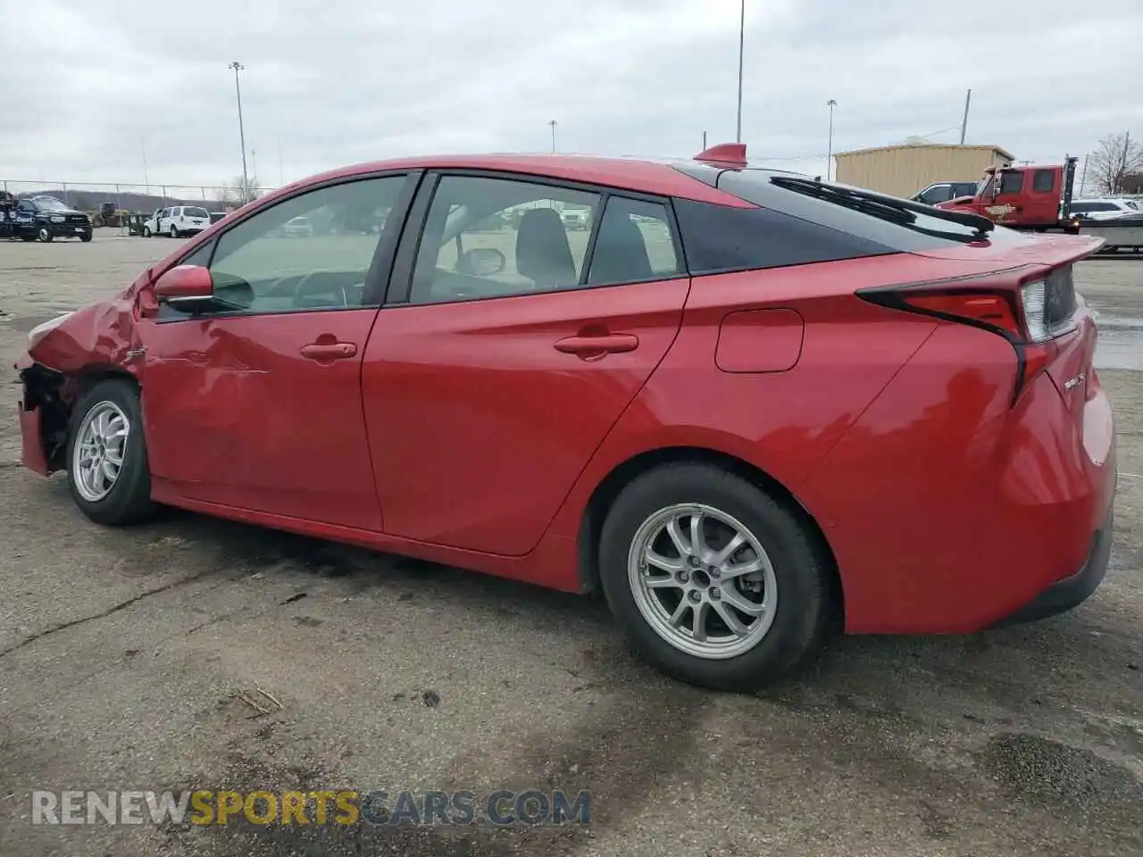 2 Photograph of a damaged car JTDKARFUXL3105992 TOYOTA PRIUS 2020
