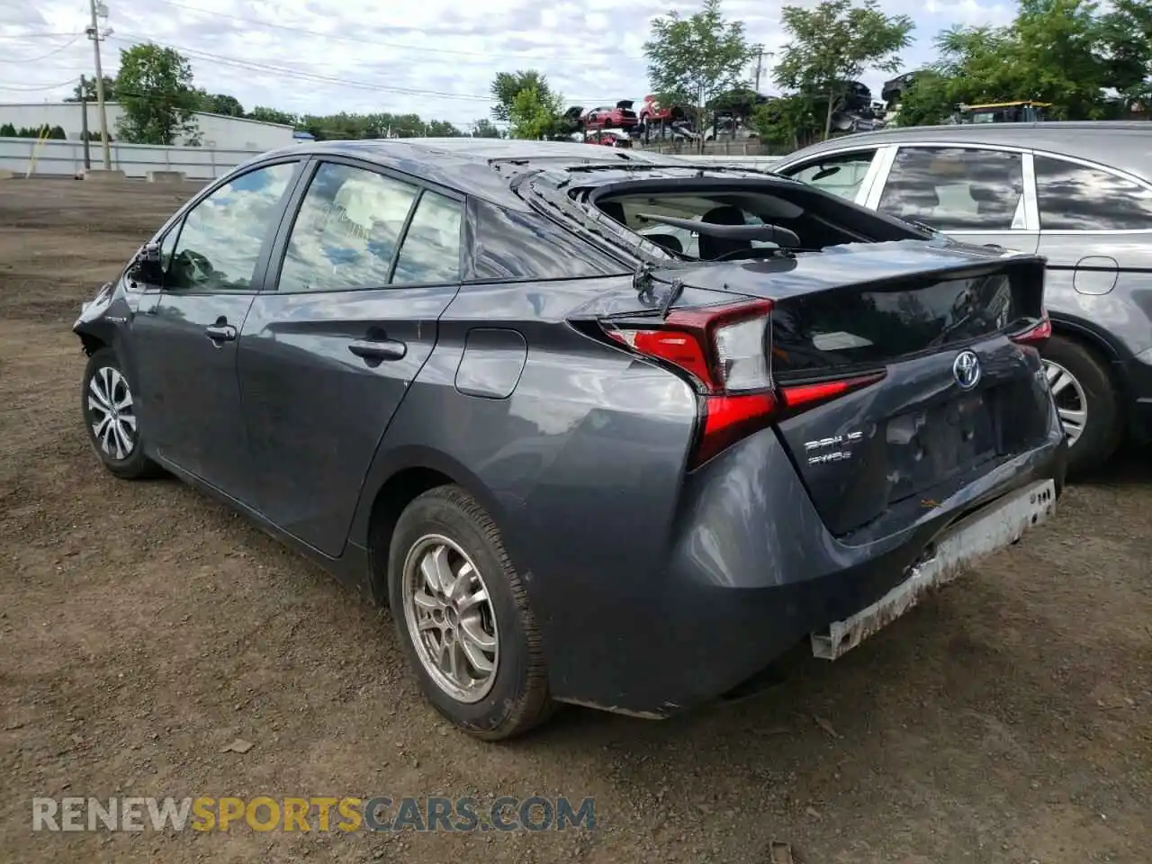 3 Photograph of a damaged car JTDL9RFU1L3017975 TOYOTA PRIUS 2020