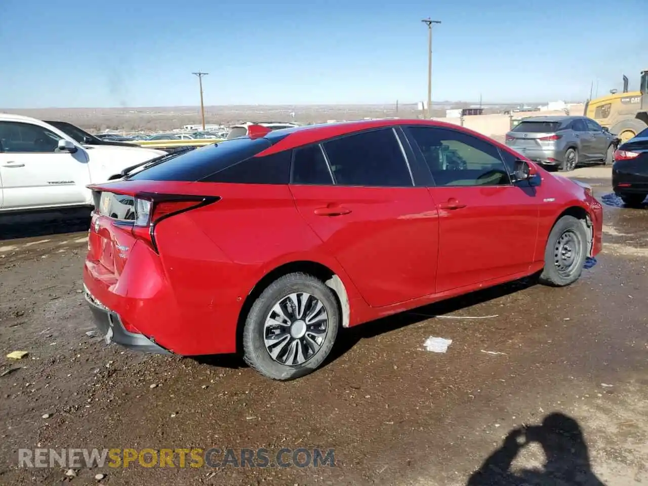 3 Фотография поврежденного автомобиля JTDL9RFU2L3017189 TOYOTA PRIUS 2020