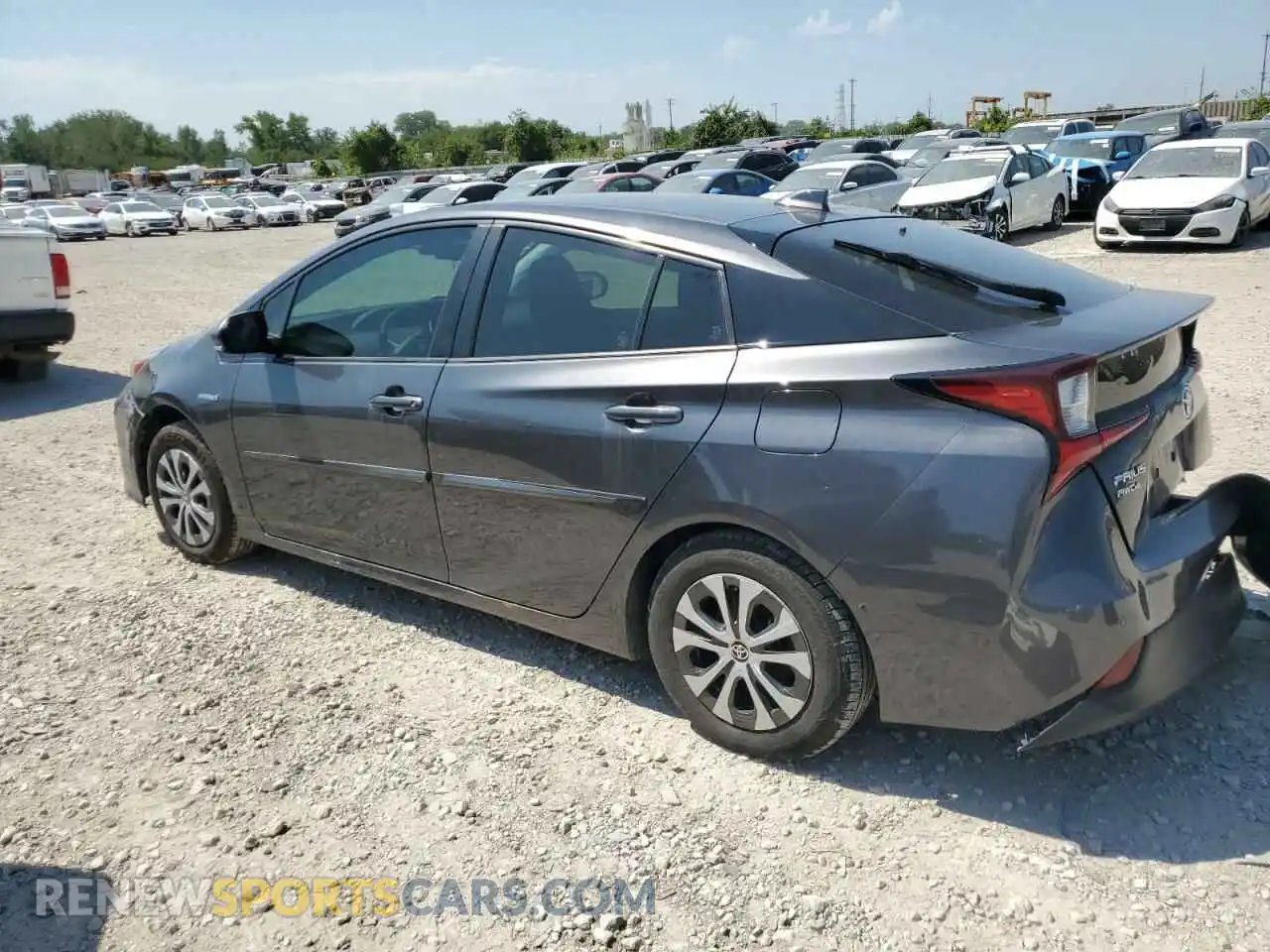 2 Photograph of a damaged car JTDL9RFU5L3018403 TOYOTA PRIUS 2020
