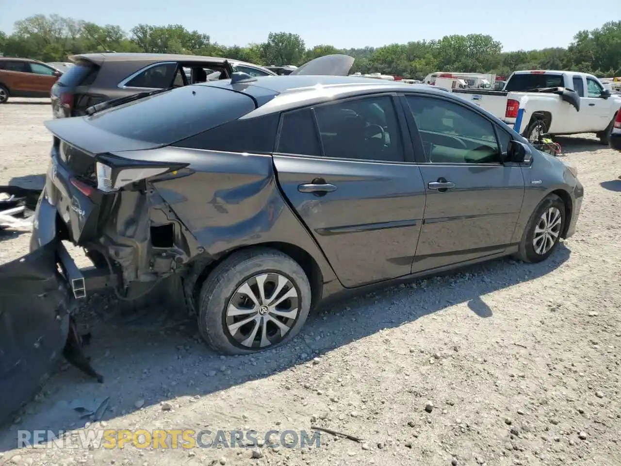 3 Photograph of a damaged car JTDL9RFU5L3018403 TOYOTA PRIUS 2020