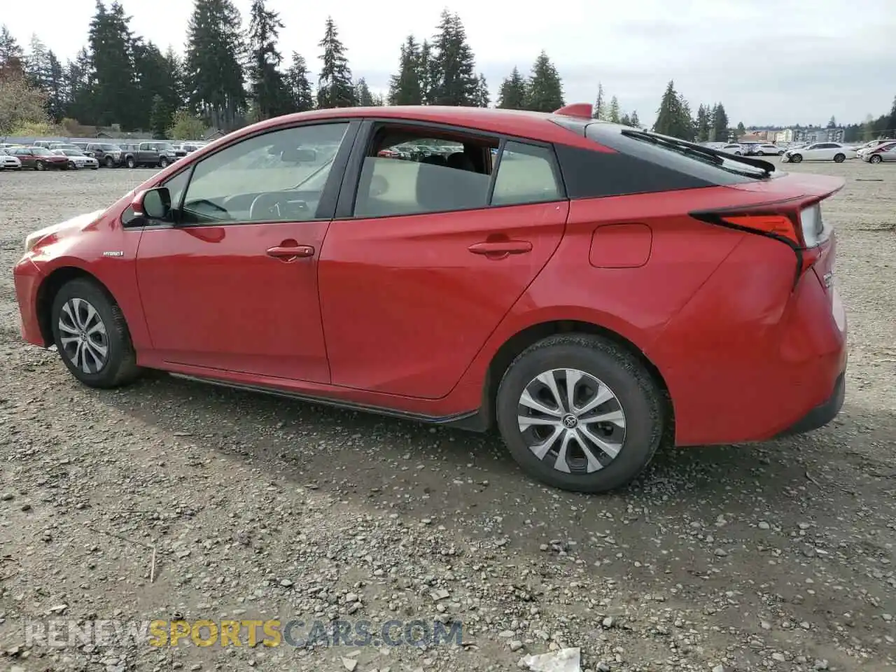 2 Photograph of a damaged car JTDL9RFU6L3019320 TOYOTA PRIUS 2020