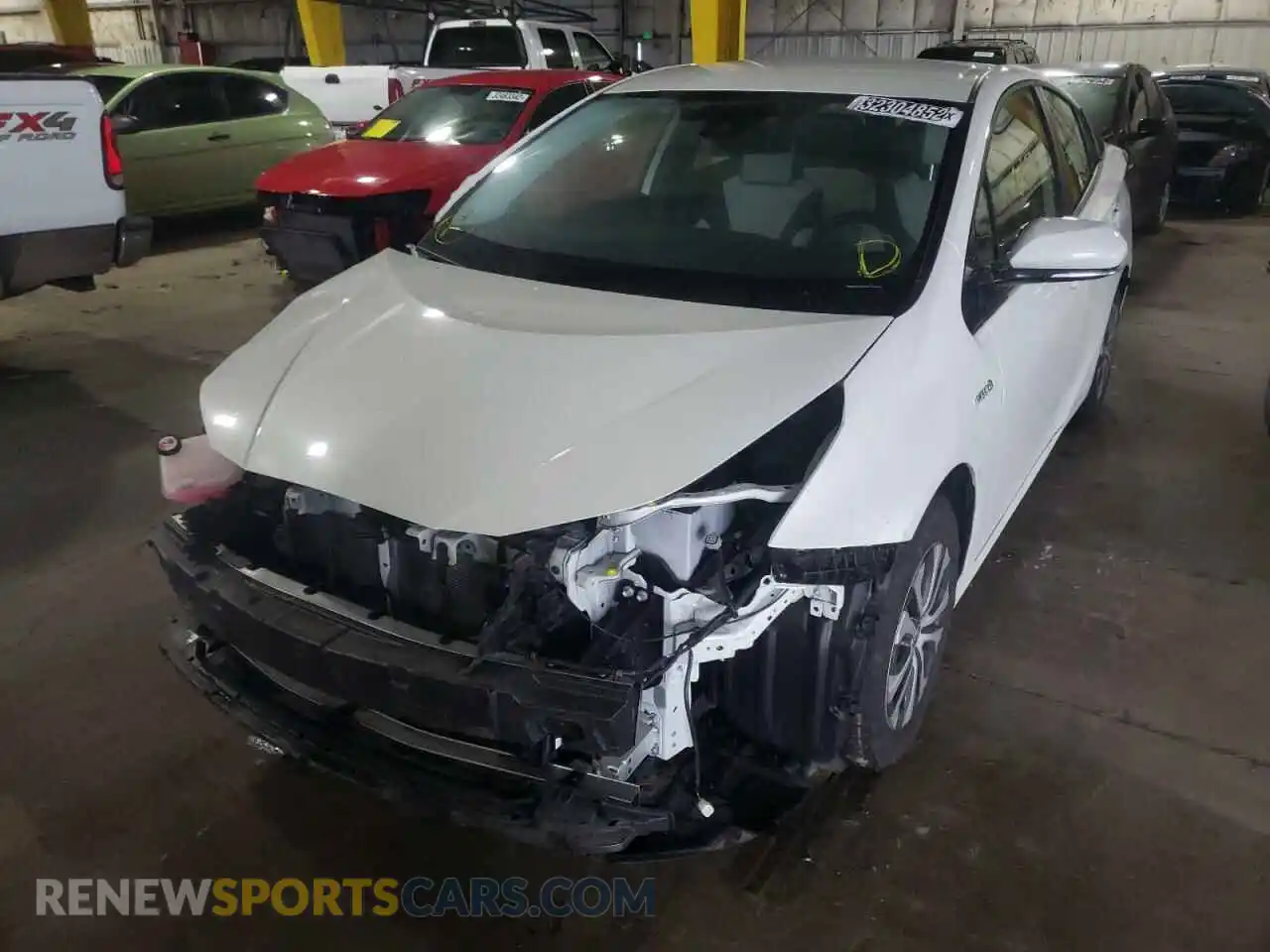 2 Photograph of a damaged car JTDL9RFU7L3018113 TOYOTA PRIUS 2020