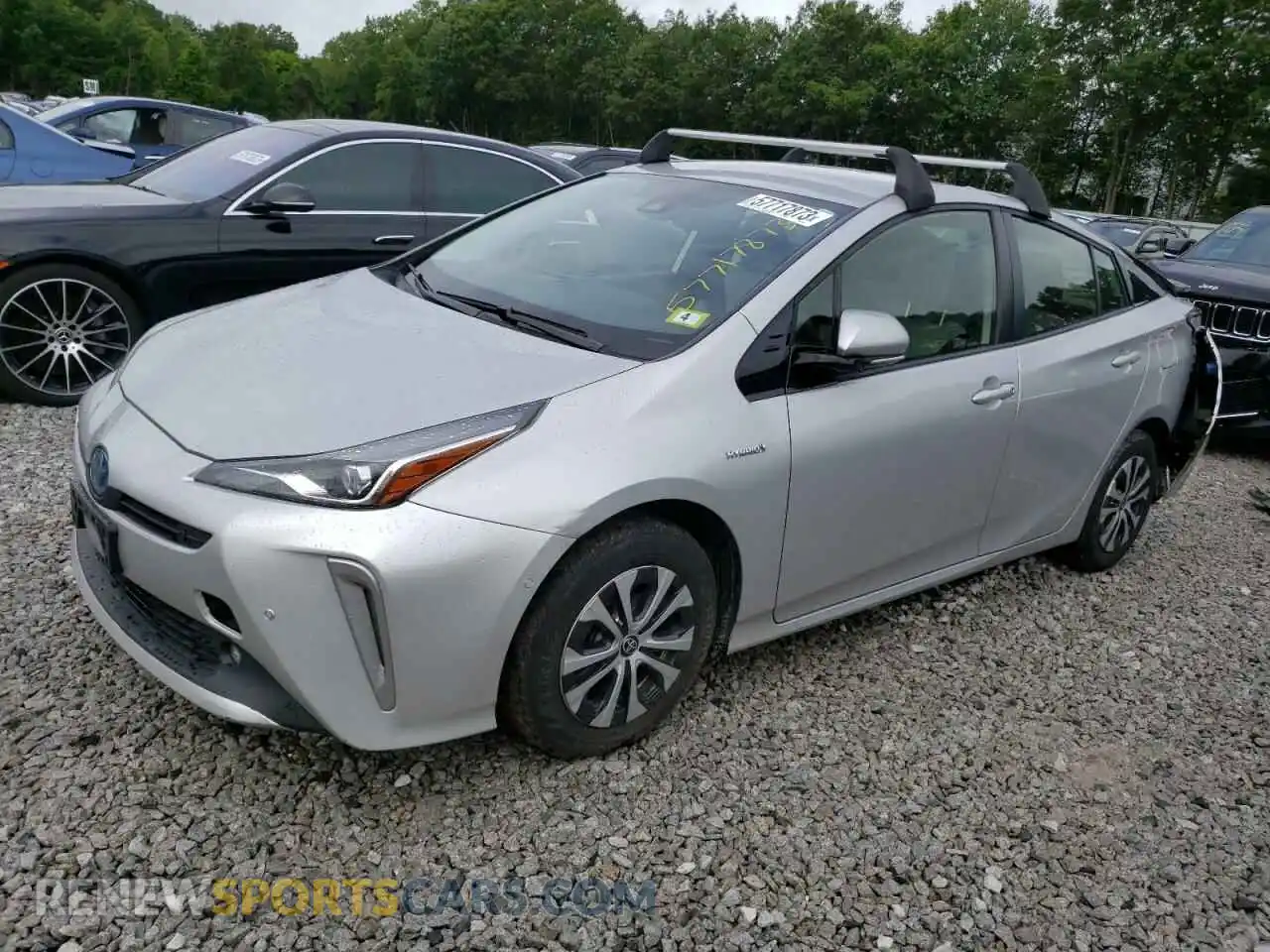 1 Photograph of a damaged car JTDL9RFU8L3015415 TOYOTA PRIUS 2020