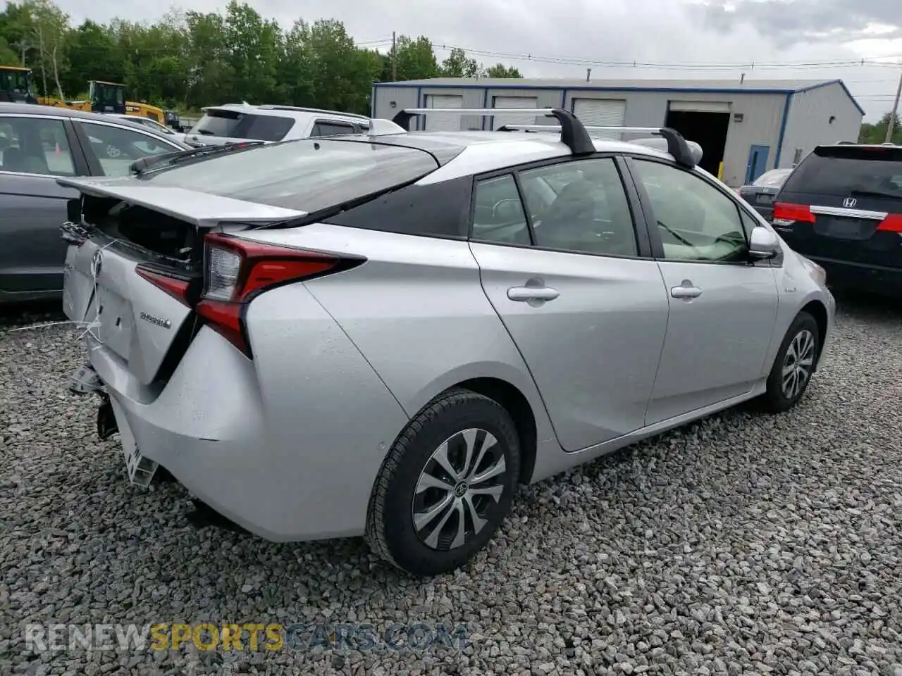 3 Photograph of a damaged car JTDL9RFU8L3015415 TOYOTA PRIUS 2020