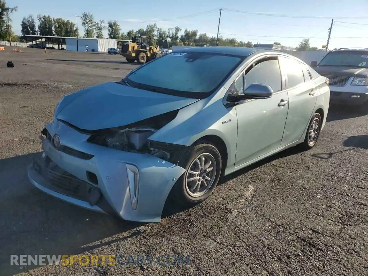 1 Photograph of a damaged car JTDL9RFU8L3020193 TOYOTA PRIUS 2020