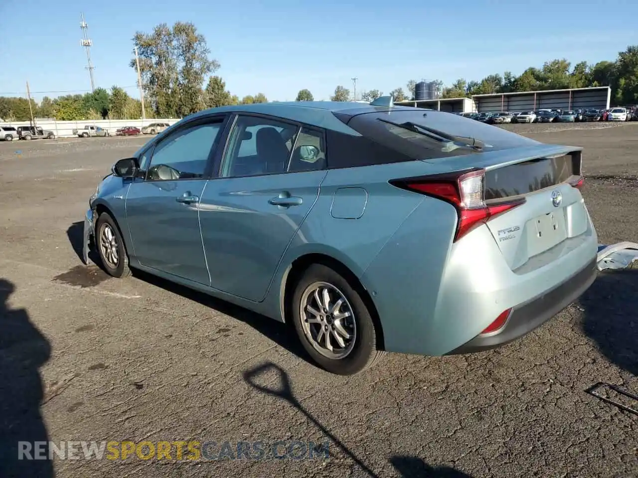 2 Photograph of a damaged car JTDL9RFU8L3020193 TOYOTA PRIUS 2020