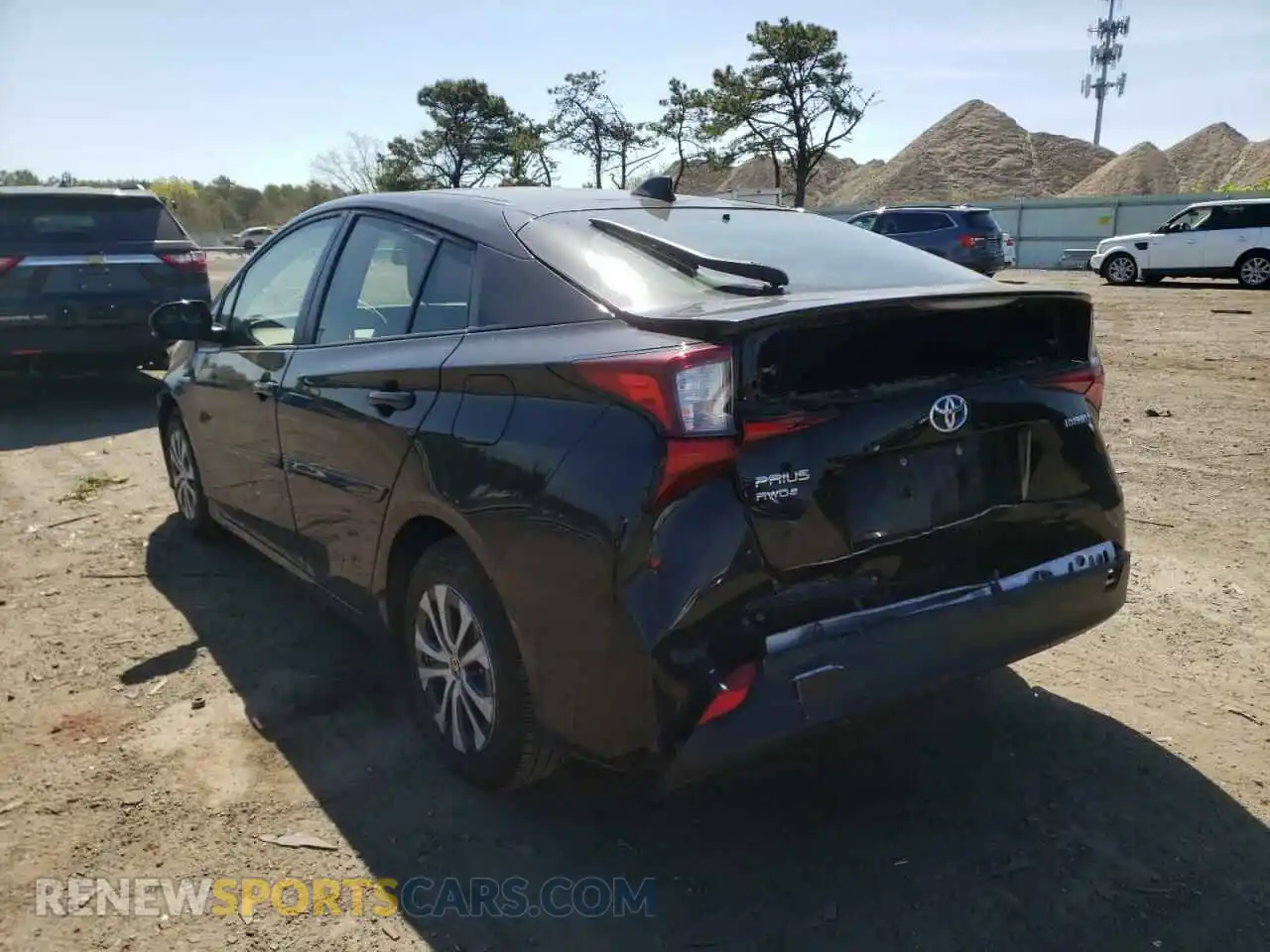 3 Photograph of a damaged car JTDL9RFU8L3021389 TOYOTA PRIUS 2020