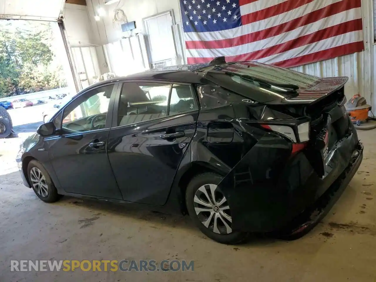 2 Photograph of a damaged car JTDL9RFU9L3017948 TOYOTA PRIUS 2020