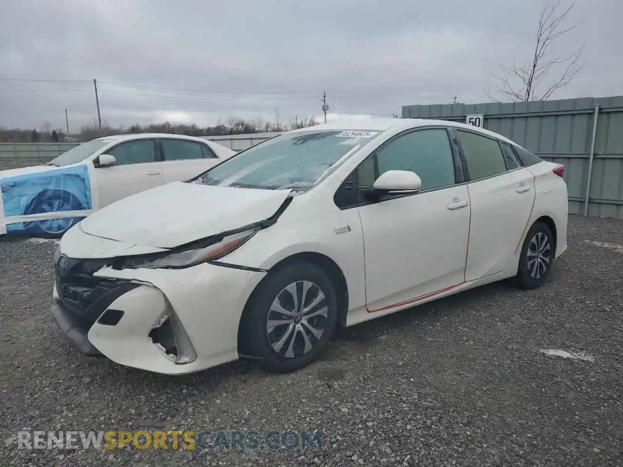1 fotografías del automóvil dañado JTDKAMFP0M3170459 TOYOTA PRIUS 2021