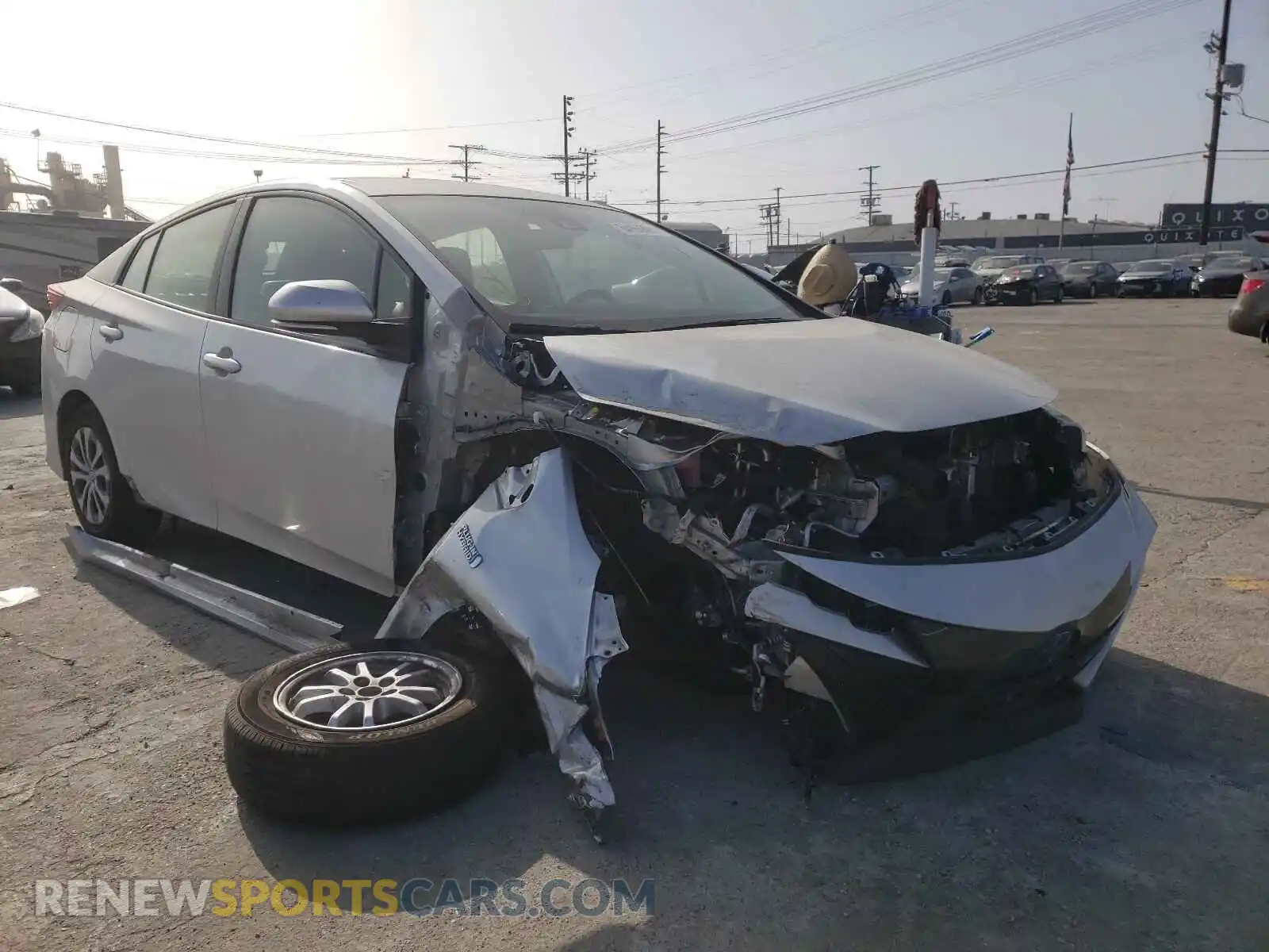 1 Photograph of a damaged car JTDKAMFP0M3170834 TOYOTA PRIUS 2021