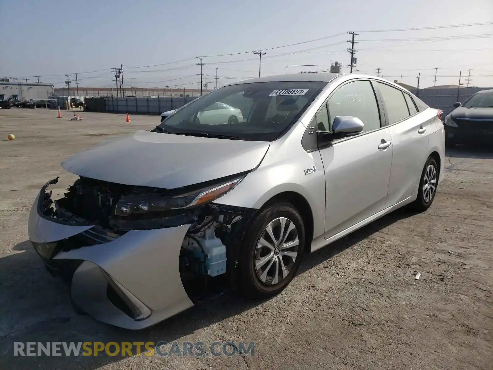 2 Photograph of a damaged car JTDKAMFP0M3170834 TOYOTA PRIUS 2021