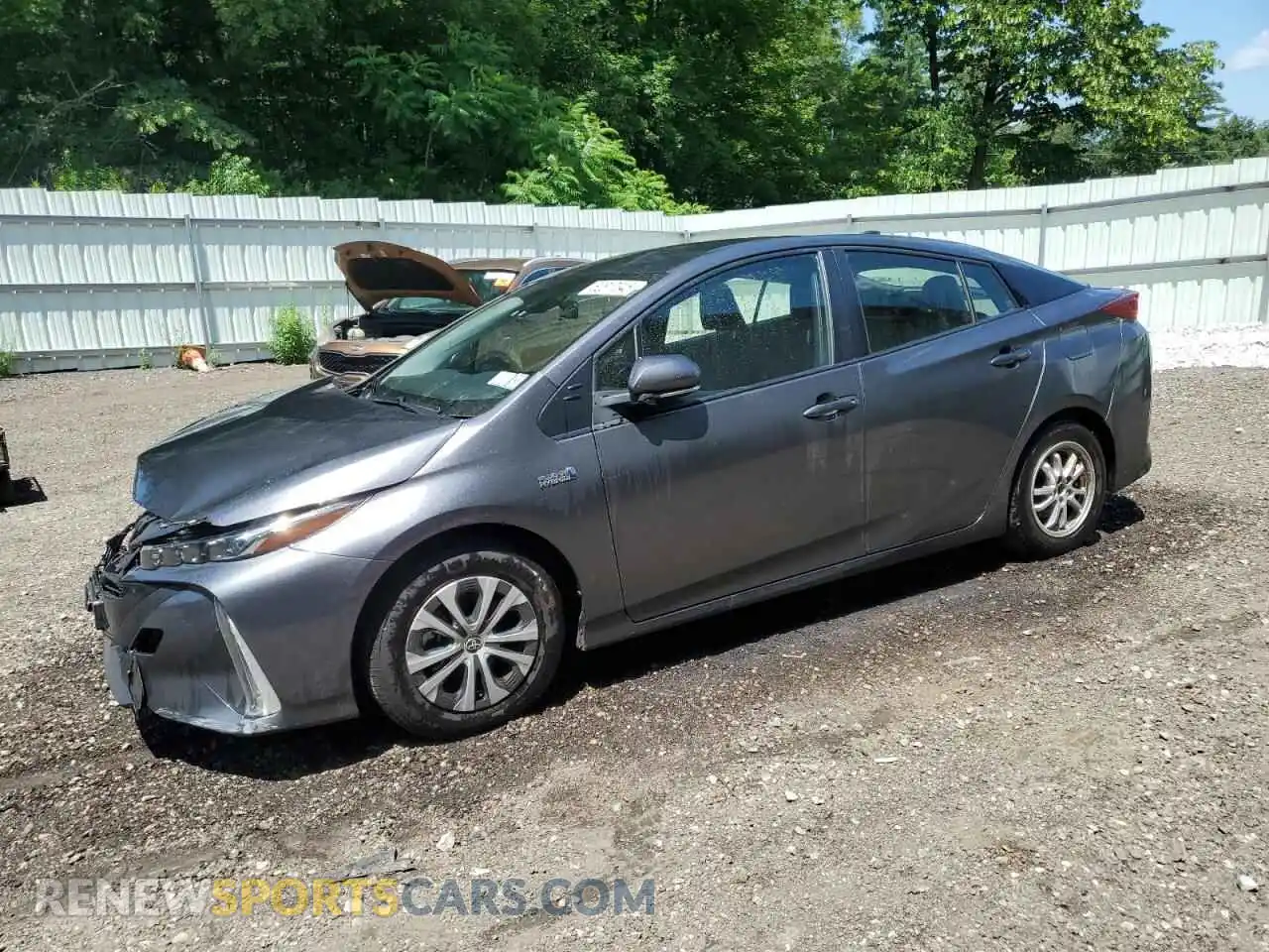 1 Photograph of a damaged car JTDKAMFP0M3171059 TOYOTA PRIUS 2021