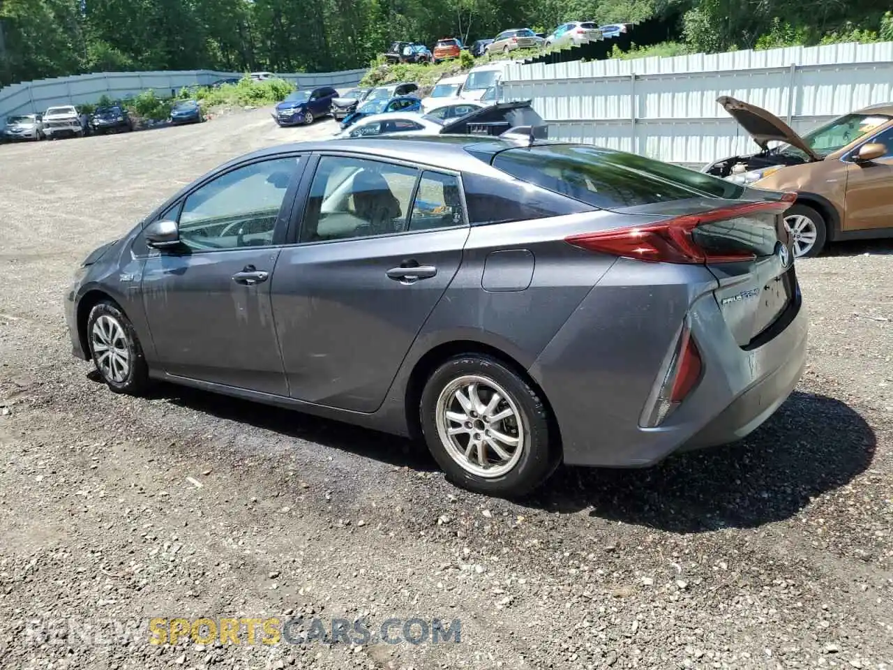 2 Photograph of a damaged car JTDKAMFP0M3171059 TOYOTA PRIUS 2021