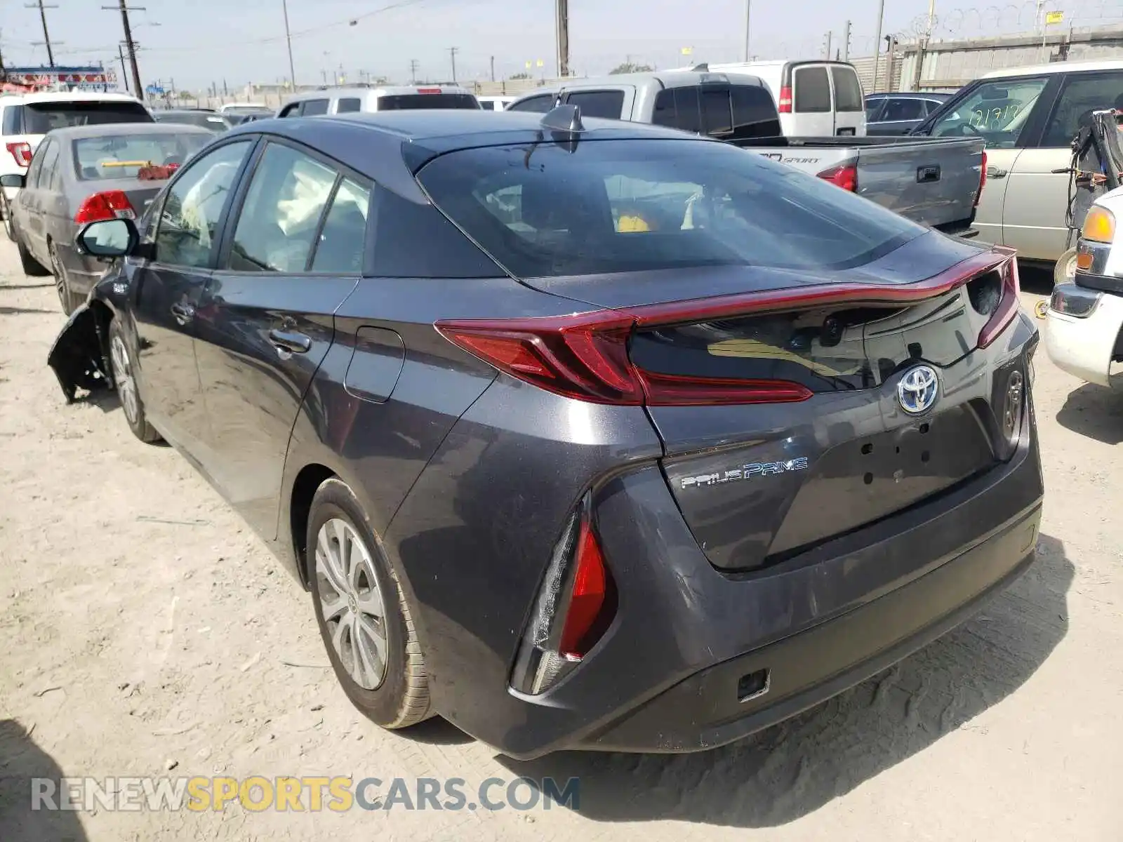 3 Photograph of a damaged car JTDKAMFP0M3171286 TOYOTA PRIUS 2021