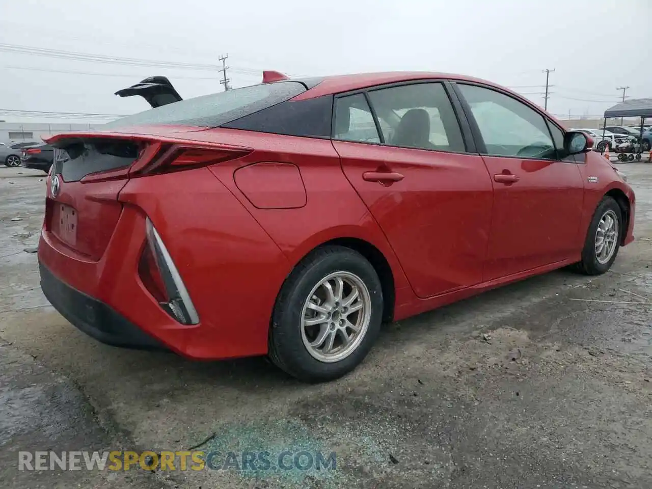 3 Фотография поврежденного автомобиля JTDKAMFP0M3173748 TOYOTA PRIUS 2021