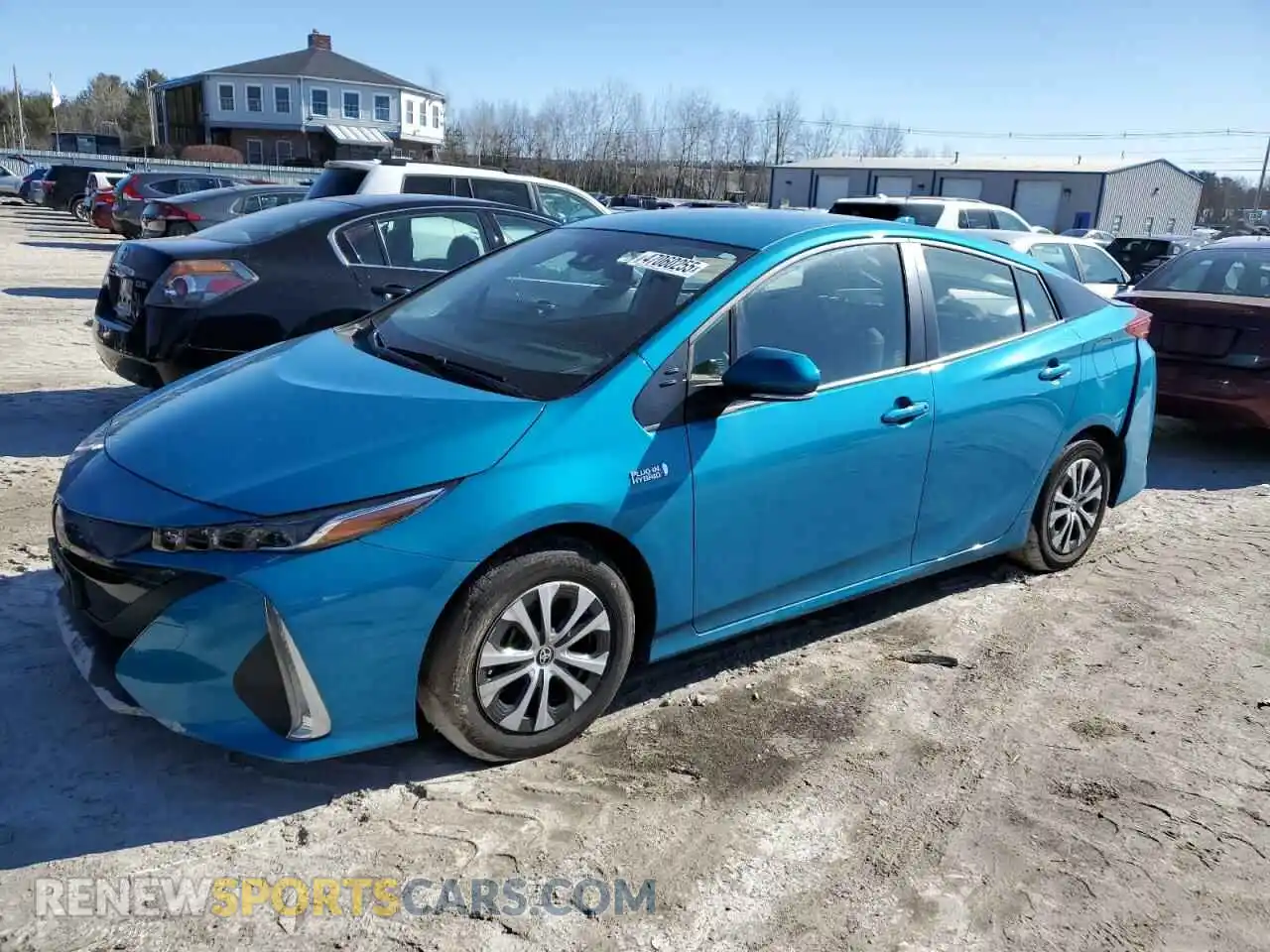 1 Photograph of a damaged car JTDKAMFP0M3173877 TOYOTA PRIUS 2021