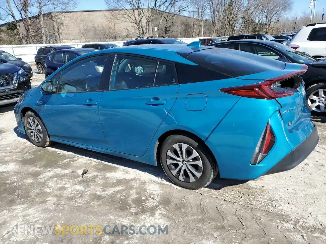 2 Photograph of a damaged car JTDKAMFP0M3173877 TOYOTA PRIUS 2021